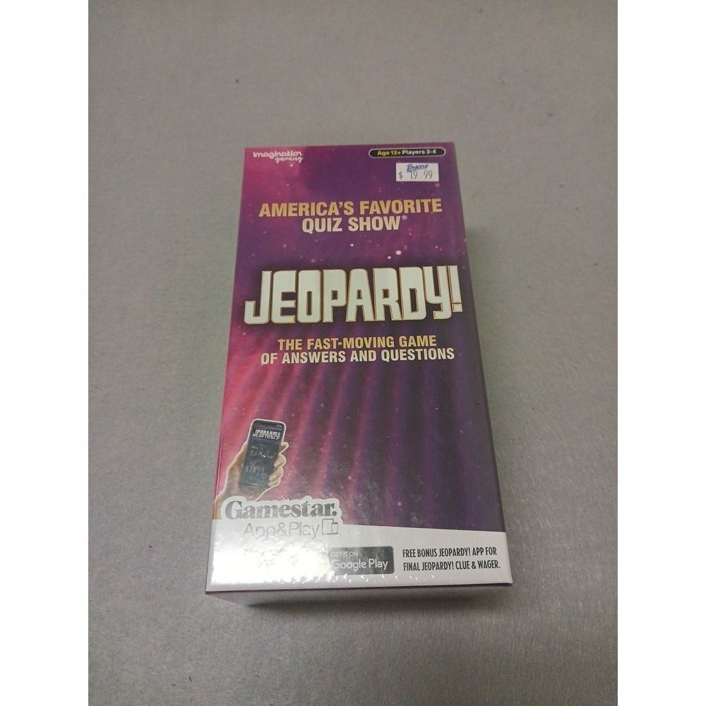 Jeopardy Game Imagination Gaming America's Favorite Quite Show Gamestar App&Play